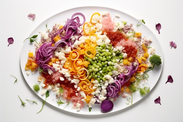 Talíř čerstvého jedla